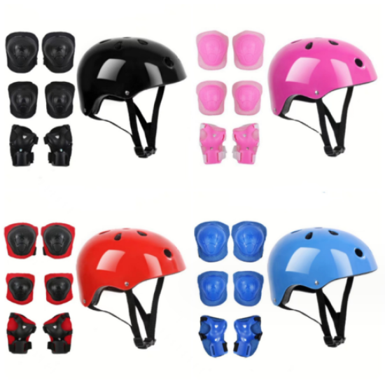 Helmet protector set Helmet protector set